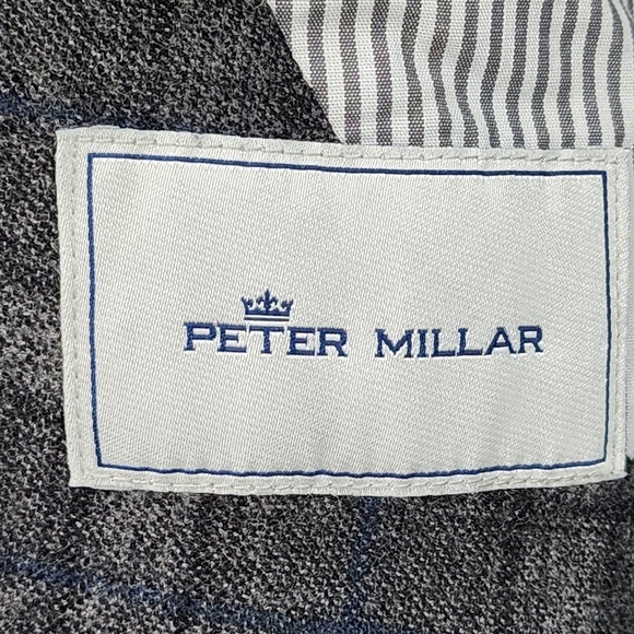 Peter Millar Men's Wool Blend Plaid Blazer - XL - Picture 3 of 8